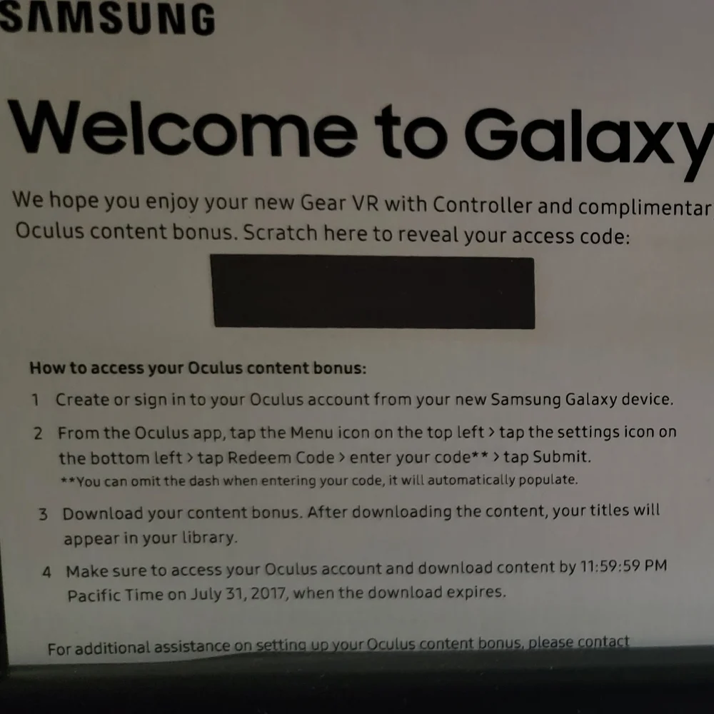 Galaxy GearVR
